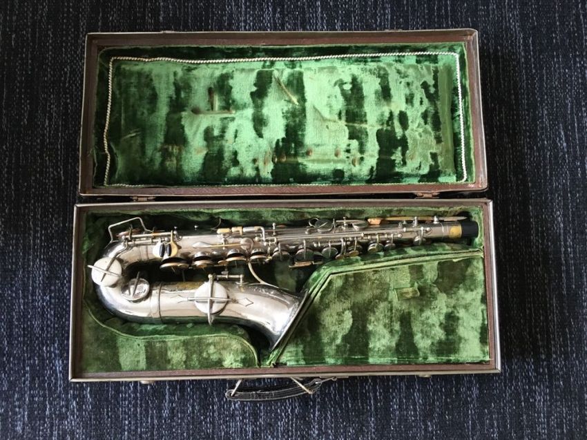 Couesnon Monopole En Kalın Kadın Sesi Saxophone 1927 Couesnon