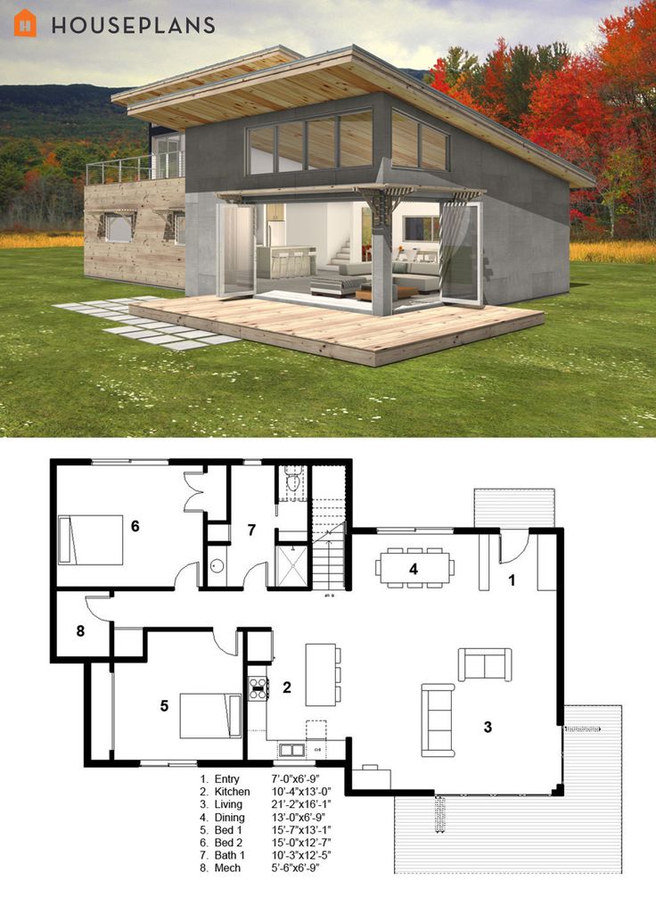 Mid-Century Modern House Plans