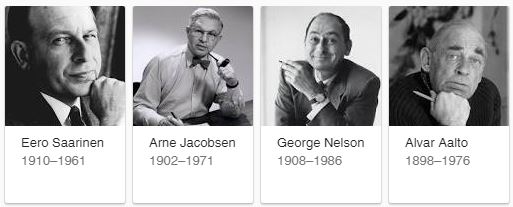 Famous mid-century modern furniture designers