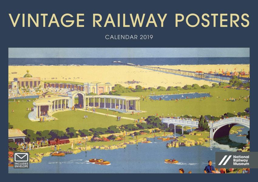 Vintage Railway Posters Nrm A4 2019
